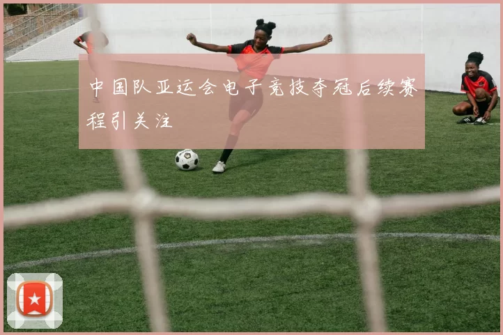 中国队亚运会电子竞技夺冠后续赛程引关注